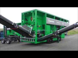 Komptech Multistar XL3 Star Screen - Track Chassis Features and Maintenance