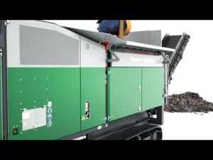 Komptech Terminator Single-Shaft Shredder - Animated Overview