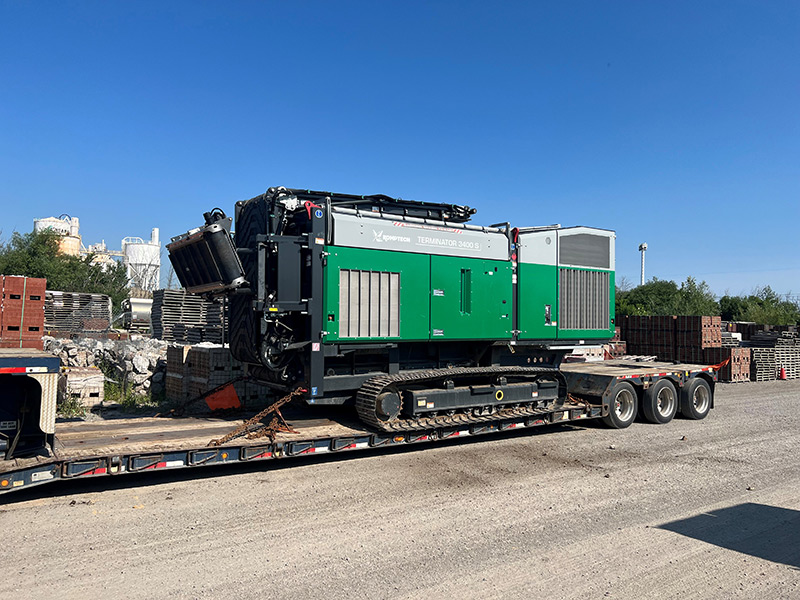 Komptech Terminator 3400 SD.