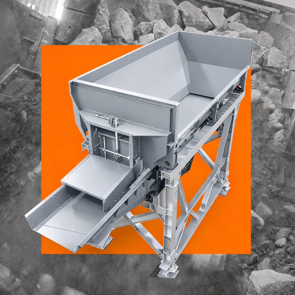 A 3d Render of the Vibro Conveyor.